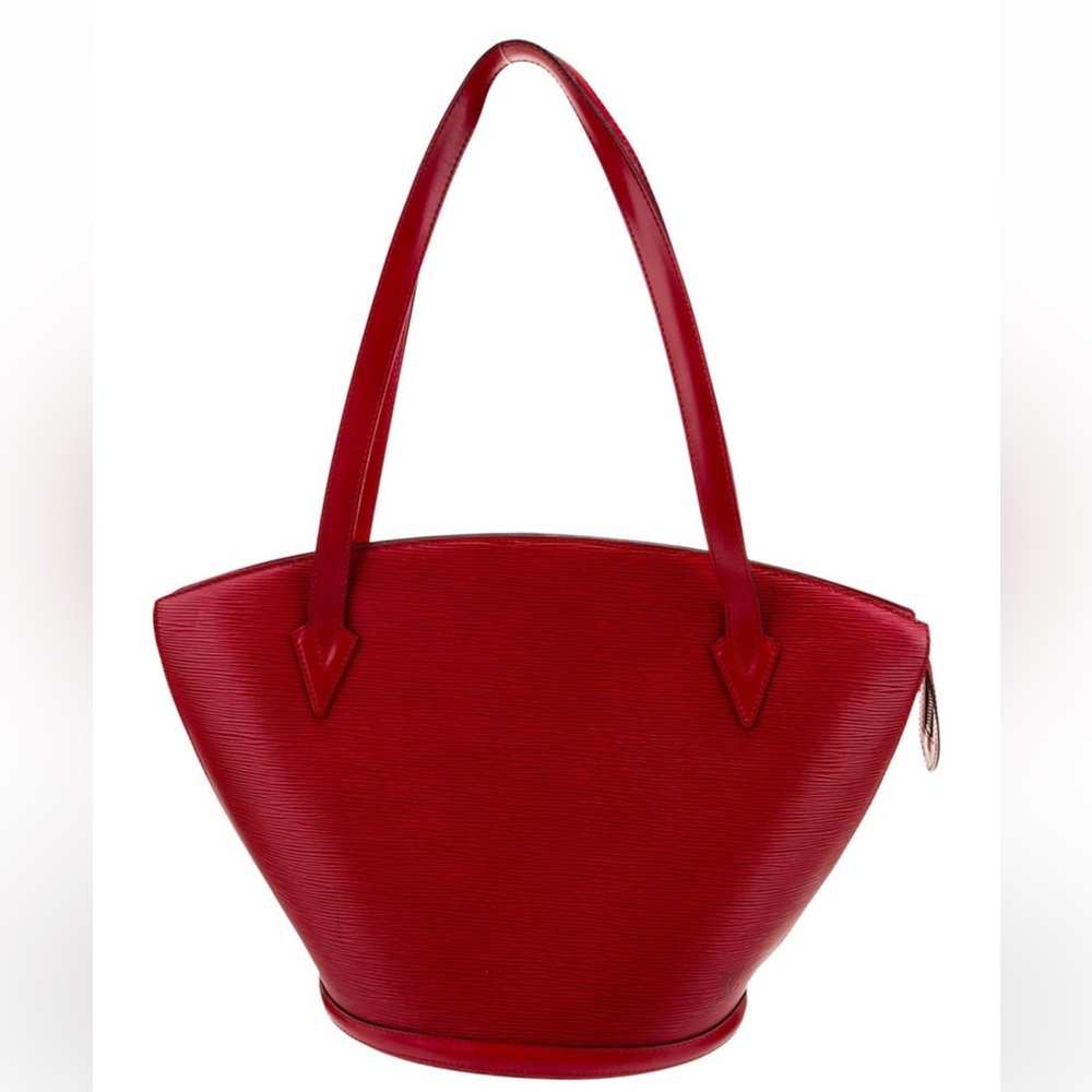 Louis Vuitton Shoulder Bag Red Epi Leather
